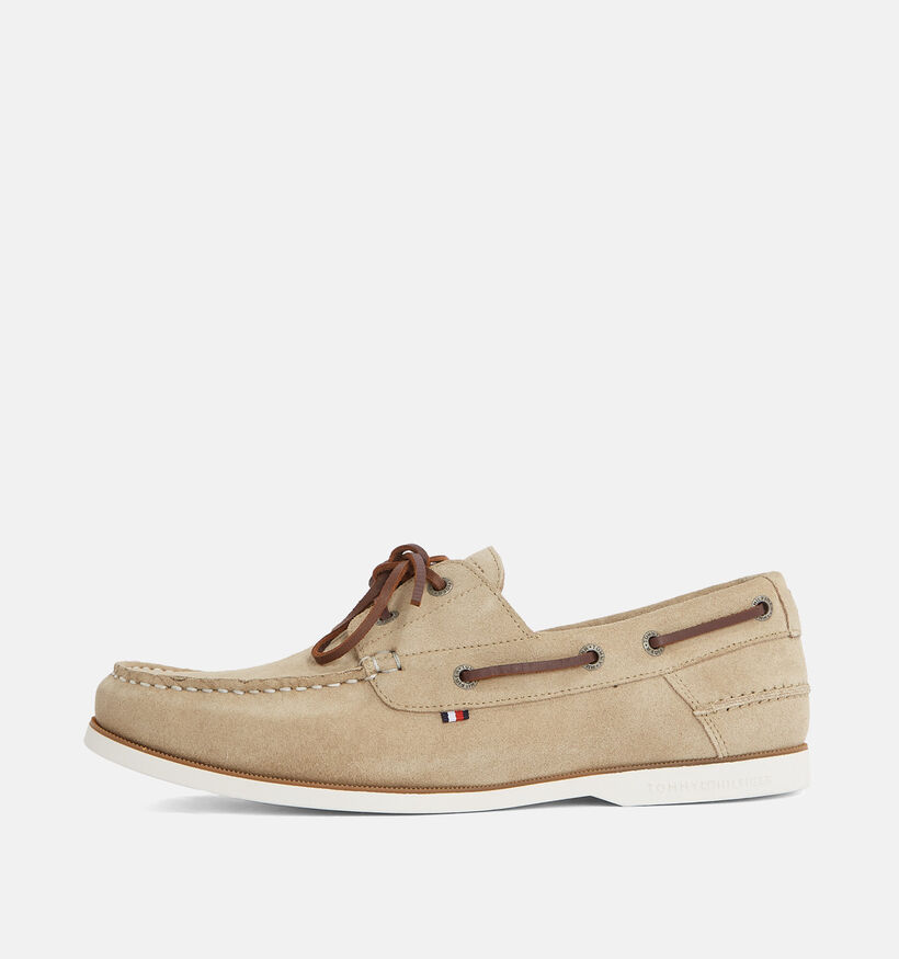 Tommy Hilfiger Boat Shoe Core Chaussure bateau en Beige pour hommes (352809)