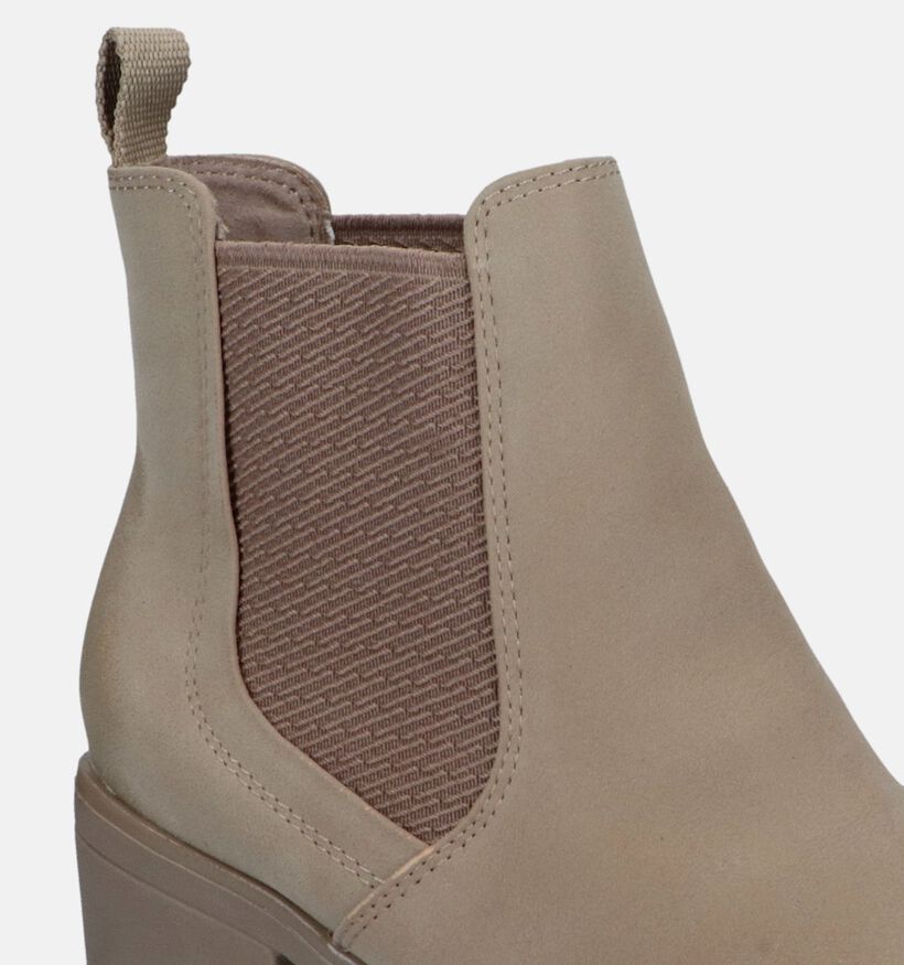 Marco Tozzi Bottines à talons en Taupe pour femmes (330642)