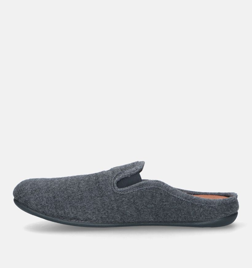 Scapa Pantoufles ouvertes en Gris pour hommes (333391) - pour semelles orthopédiques