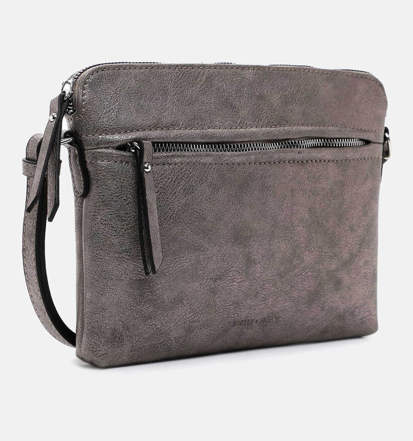 Emily & Noah Emma Sac porté croisé en Argent pour femmes (348185)