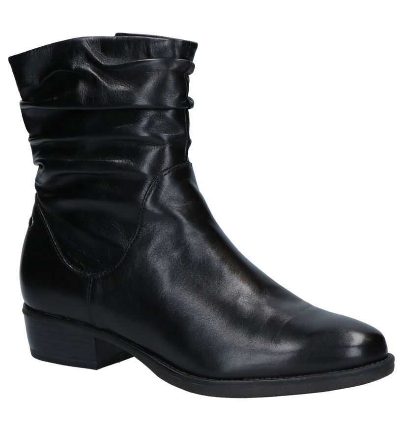 Tamaris Zwarte Boots in leer (262734)