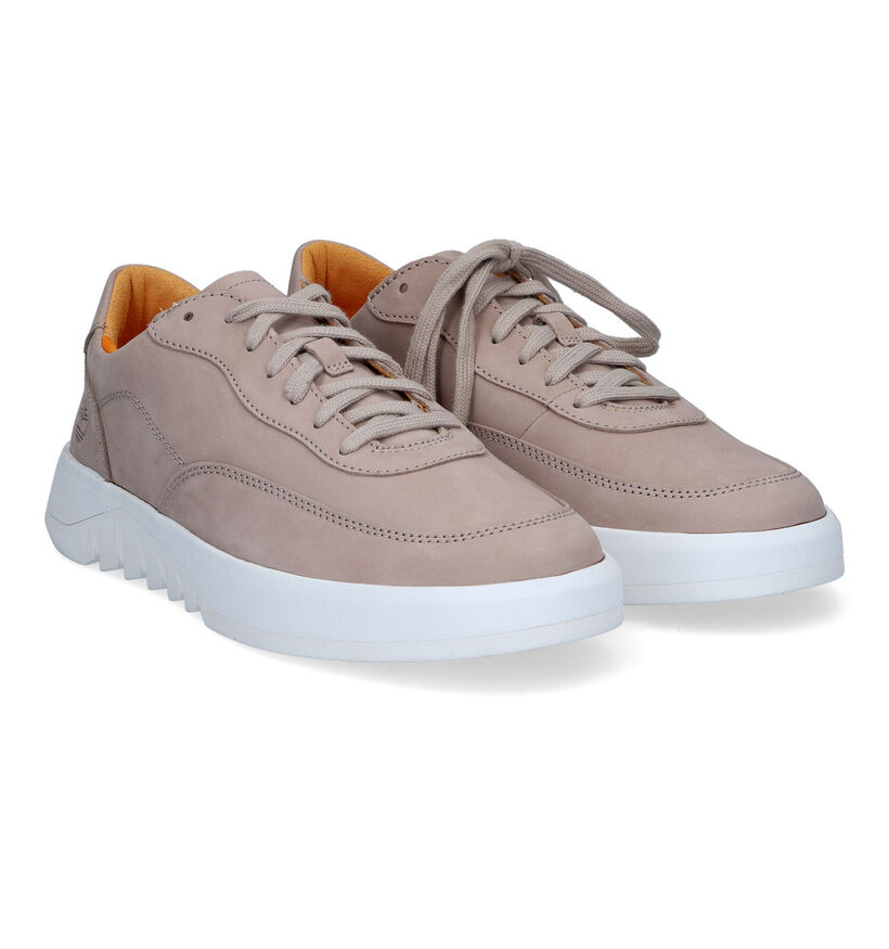 Timberland Supaway Oxford Beige Veterschoenen voor heren (307347) - geschikt voor steunzolen