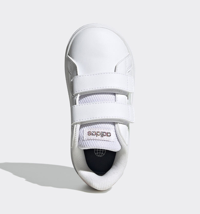 adidas Grand Court 2.0 Witte Sneakers voor meisjes (359667) - geschikt voor steunzolen