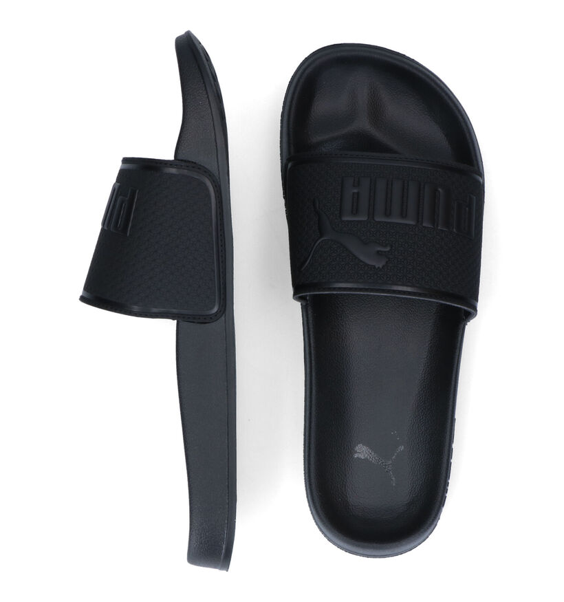 Puma Leadcat 2.0 Claquettes de picine en Noir pour hommes (350312)