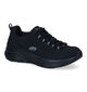 Skechers Arch Fit Zwarte Sneakers in stof (293948)