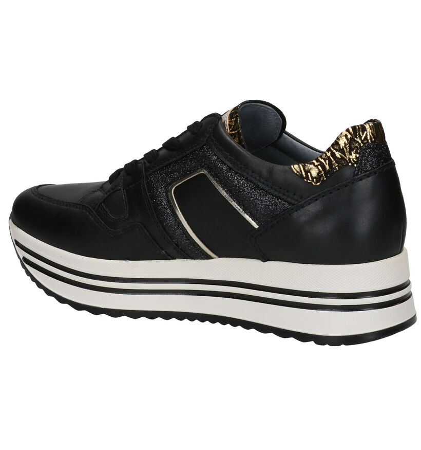 NeroGiardini Chaussures à lacets en Noir en cuir (283478)
