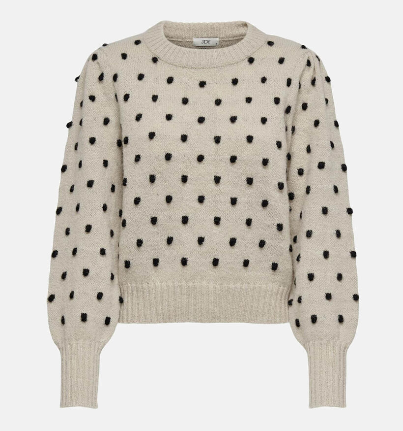 JDY Sigrid Dots Beige Trui voor dames (359791)