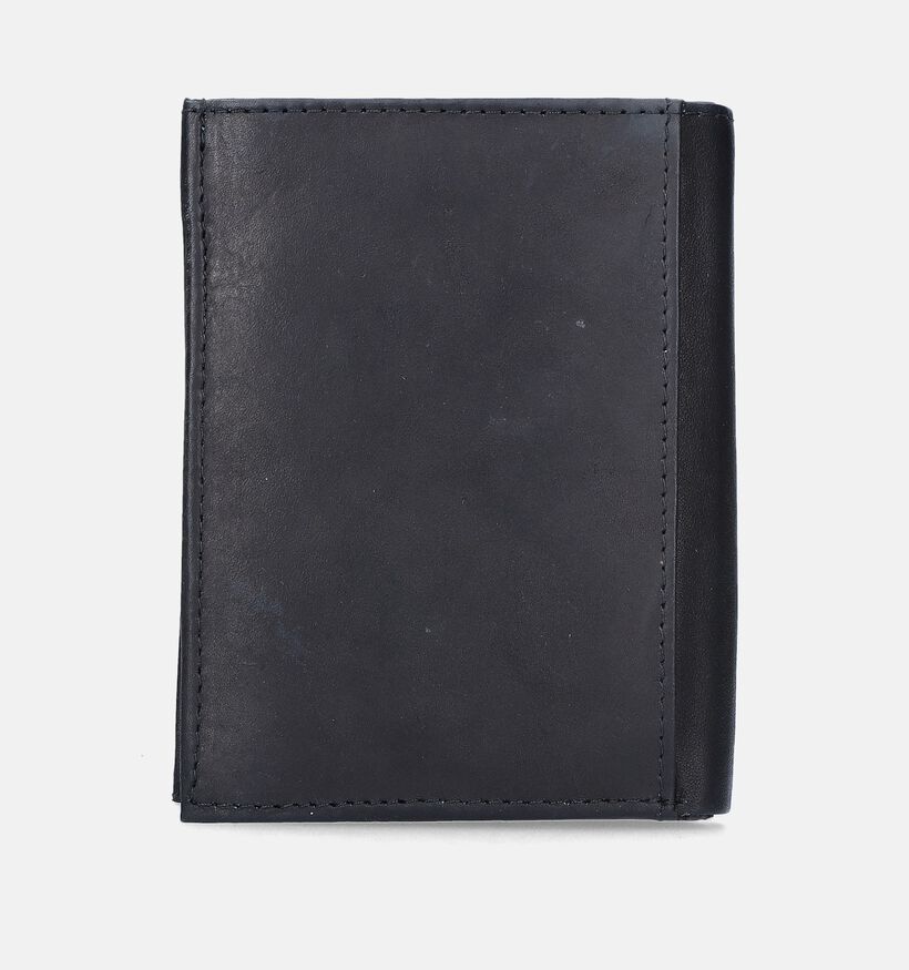 Euro-Leather Zwarte Portefeuille voor heren (372393)