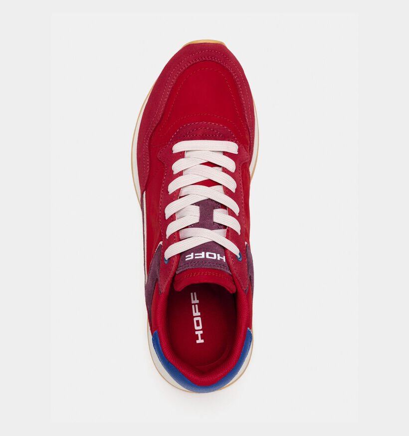 HOFF City Dopamine Baskets casual en Rouge pour femmes (367348) - pour semelles orthop&eacute;diques