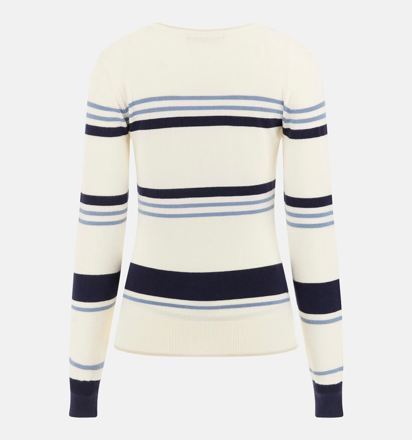 Guess Witte Trui met strepen voor dames (354597)