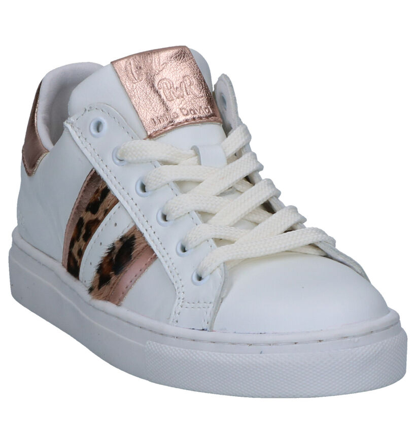 Little David Selena Chaussures à Lacets en Blanc en cuir (272995)