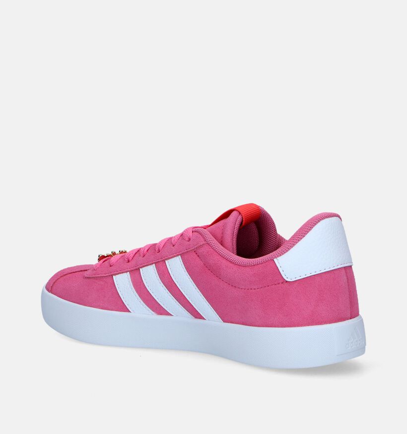 adidas VL Court 3.0 Baskets en Rose pour femmes (337138)