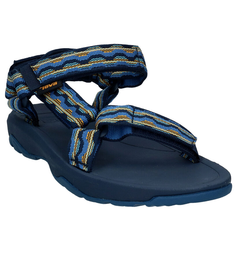 Teva Hurricane Blauwe Sandalen in stof (286623)