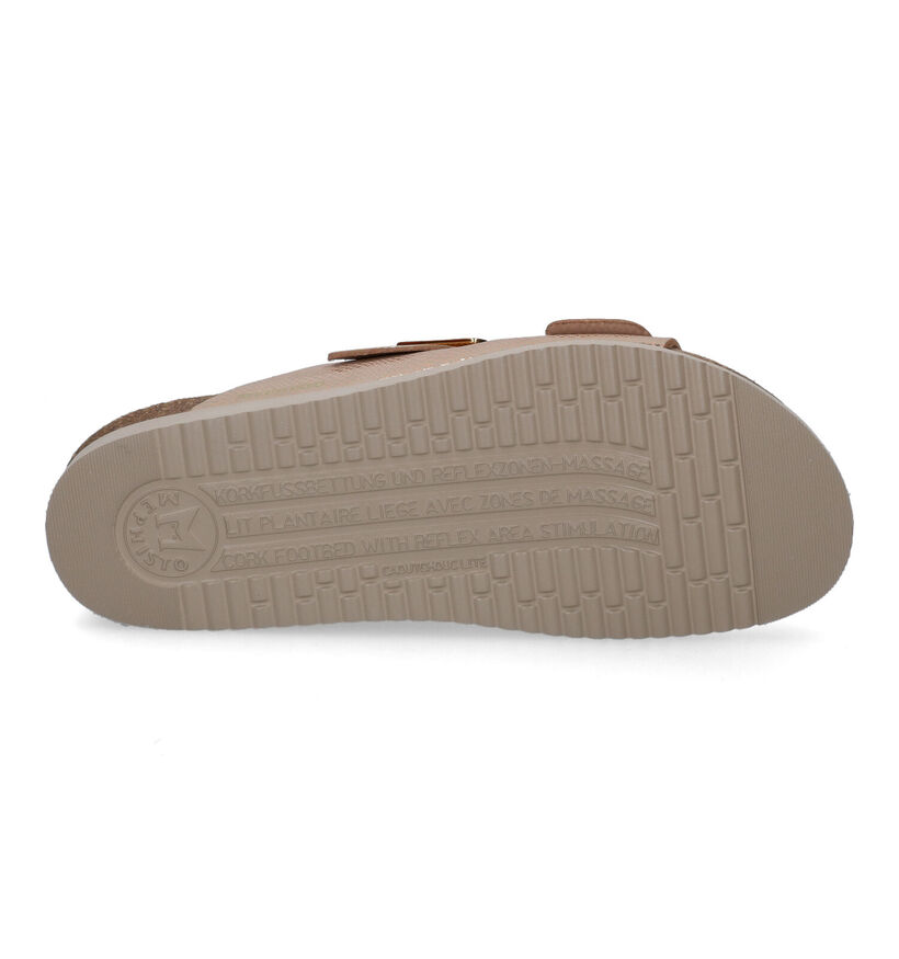 Mephisto Hester Nu-pieds en Or en cuir (307020)