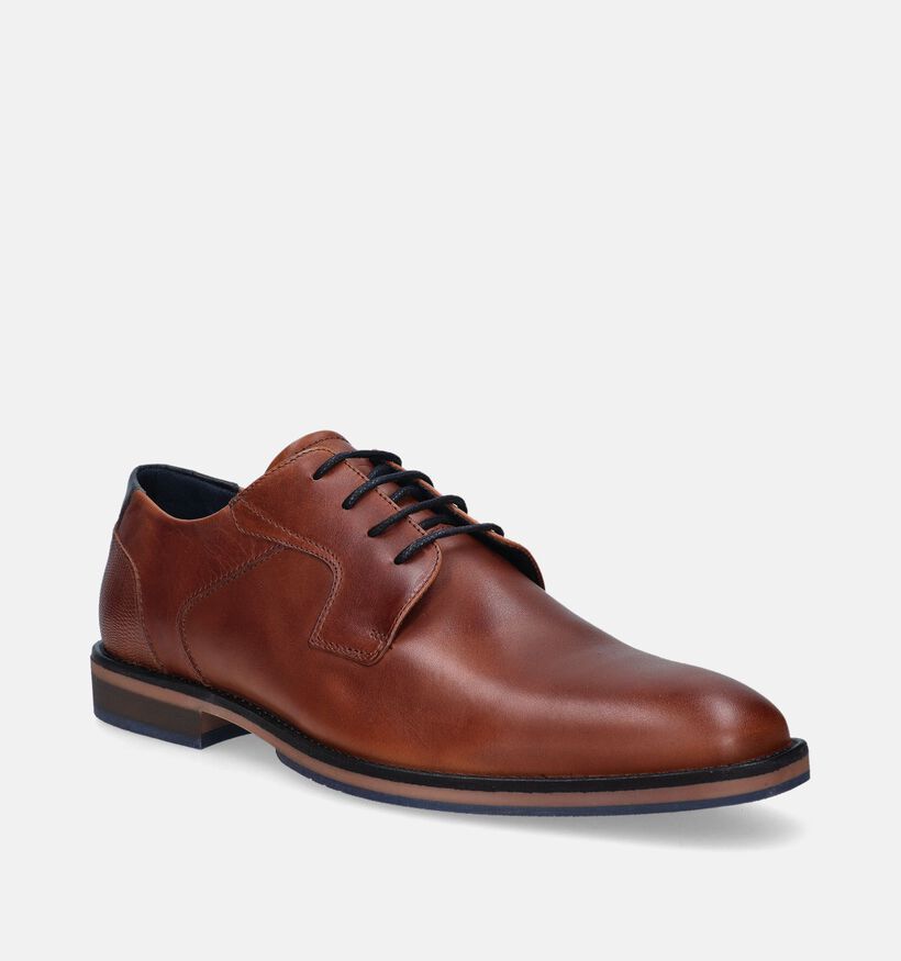 La Strada Chaussures classiques en Cognac pour hommes (381426) - pour semelles orthop&eacute;diques