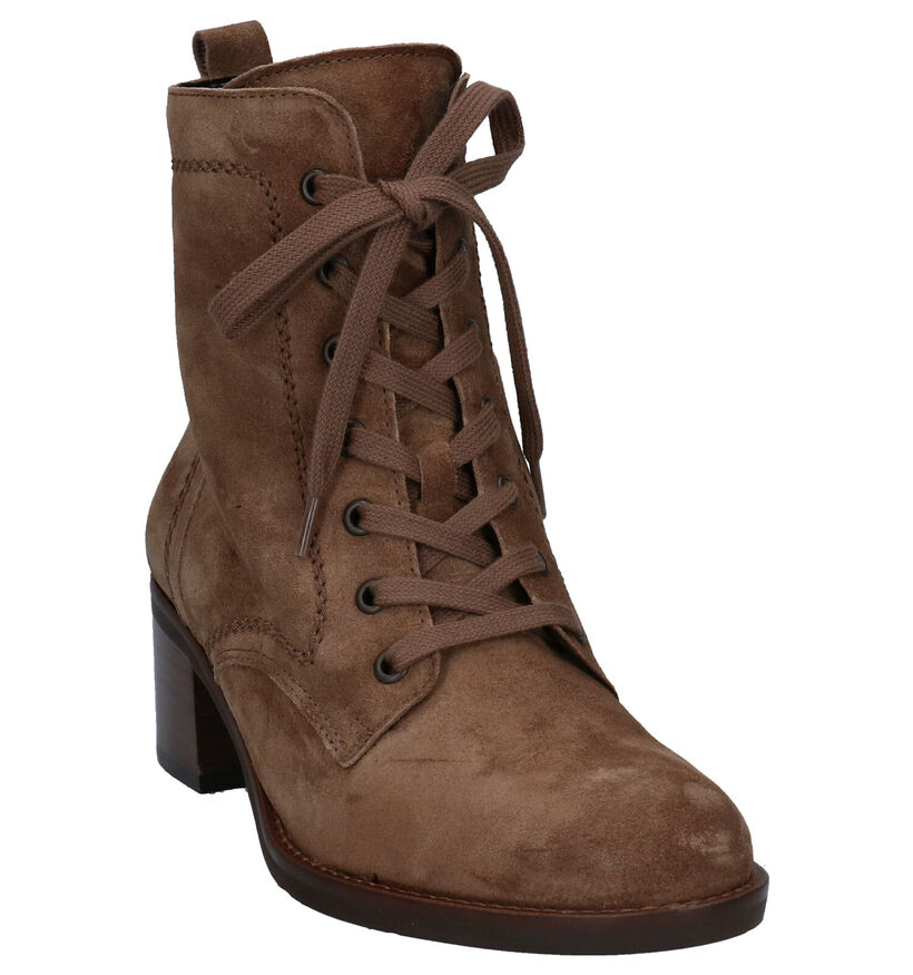 Gabor Best Fitting Bottines en Cognac en nubuck (282382)