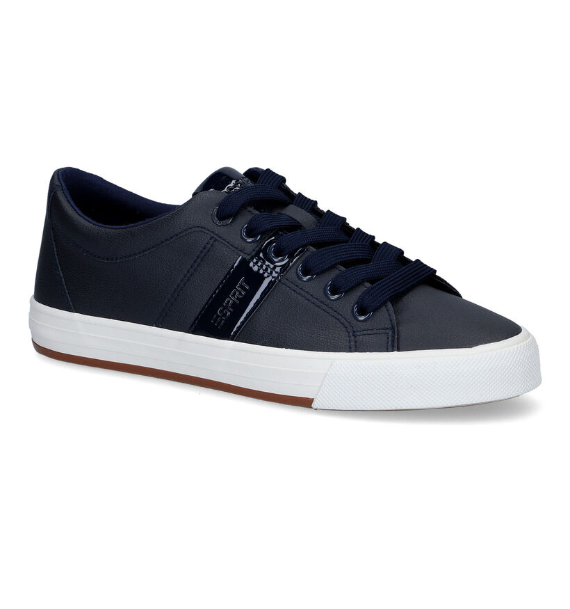 Esprit Baskets habillées en Bleu foncé en simili cuir (304512)