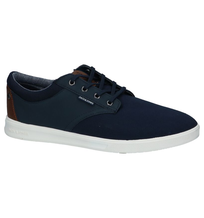 Jack & Jones Chaussures basses en Bleu foncé en textile (240952)