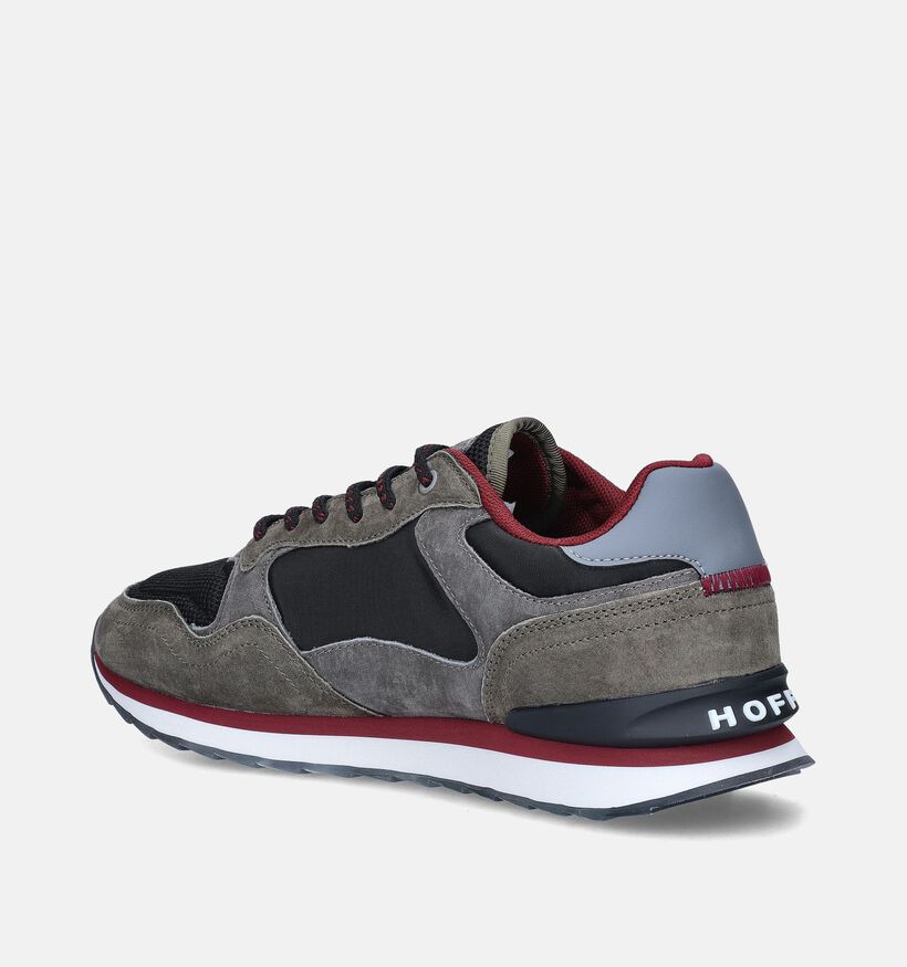 HOFF City Mexicali Chaussures &agrave; lacets en Taupe pour hommes (355993) - pour semelles orthop&eacute;diques