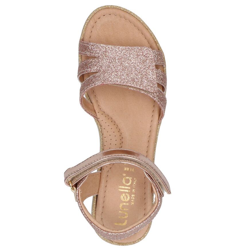 Lunella Sandales en Or rose en cuir (266650)