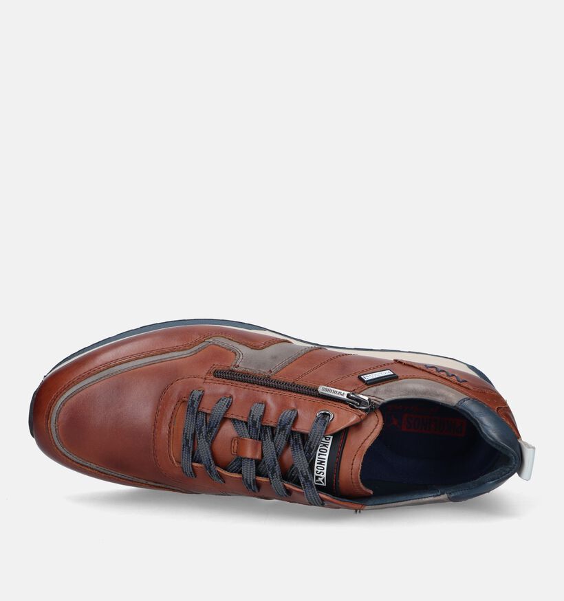 Pikolinos Cambil Chaussures à lacets en Cognac pour hommes (329955) - pour semelles orthopédiques