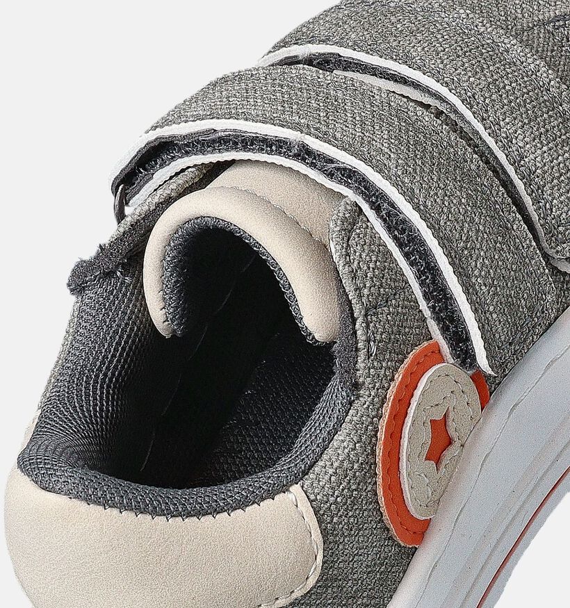 Milo & Mila Velcroschoenen Grijs voor jongens (354454)