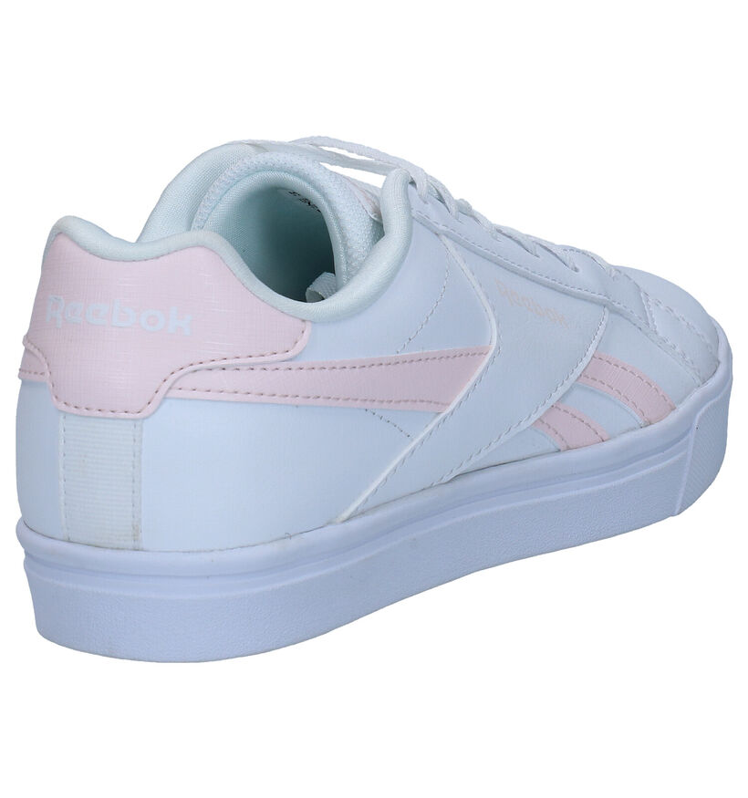 Reebok Royal Comple Baskets en Blanc en cuir (276442)