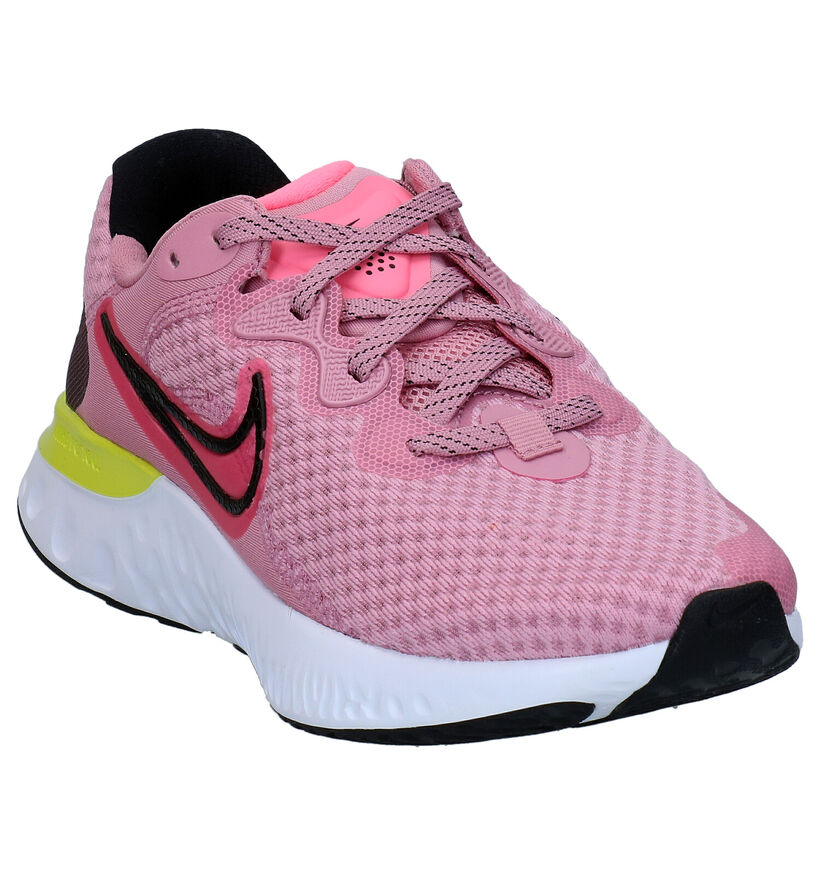 Nike Renew Roze Sneakers in stof (284562)