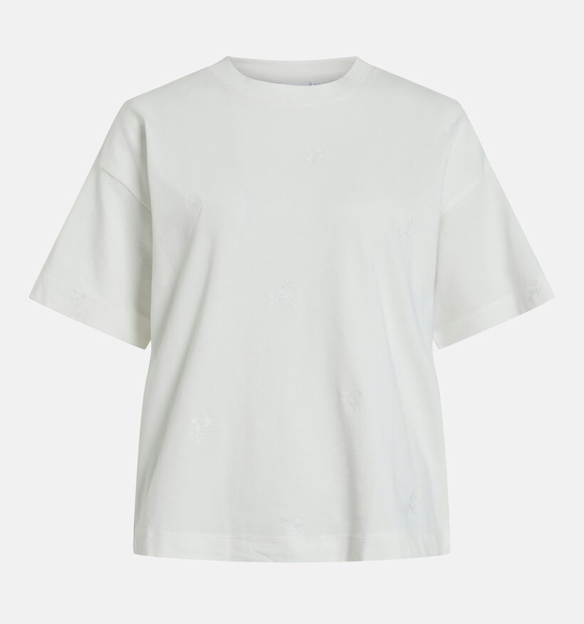 Vila Monie Flower Wit T-shirt voor dames (357358)