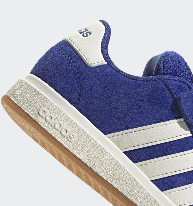 adidas GRAND COURT 00s Blauw/Witte Sneakers voor jongens, meisjes (359658) - geschikt voor steunzolen