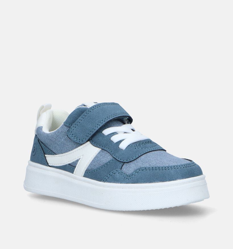 SJ Chaussures à scratch en Bleu pour garçons (338577)