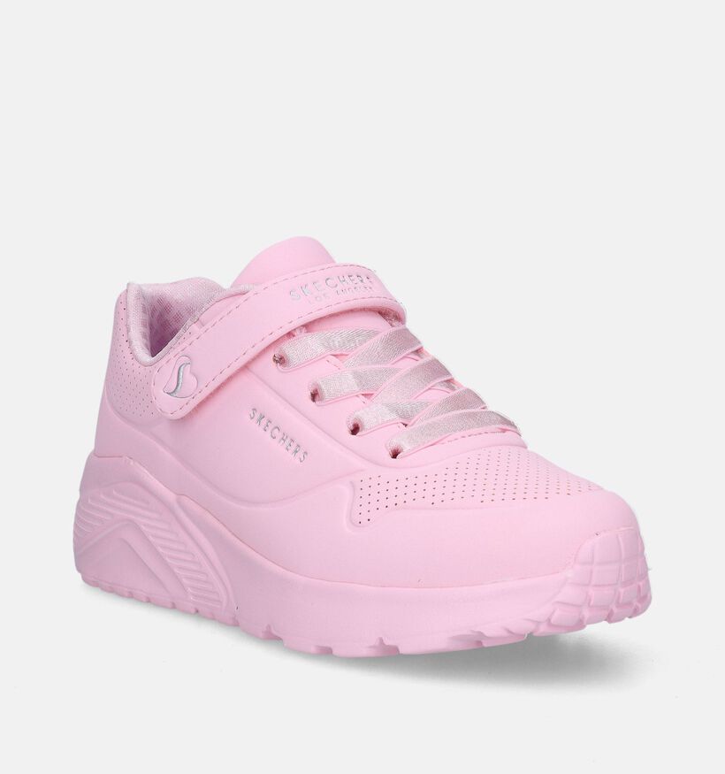 Skechers Lite Frosty Vibe Baskets en Rose pour filles (341338)