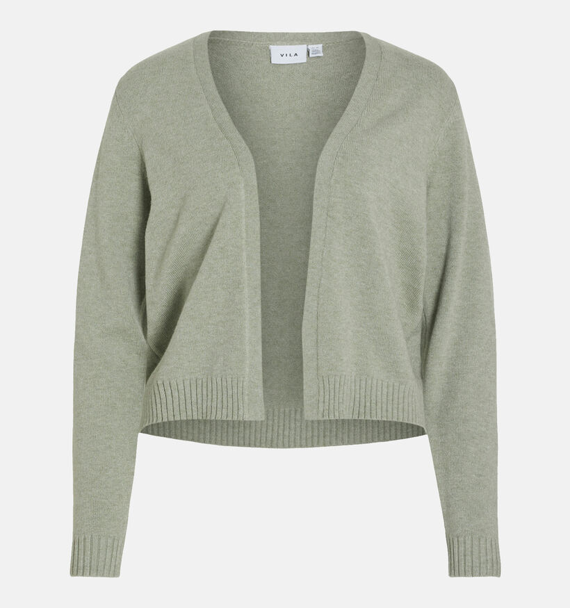 Vila Ril Kaki Korte cardigan voor dames (351778)