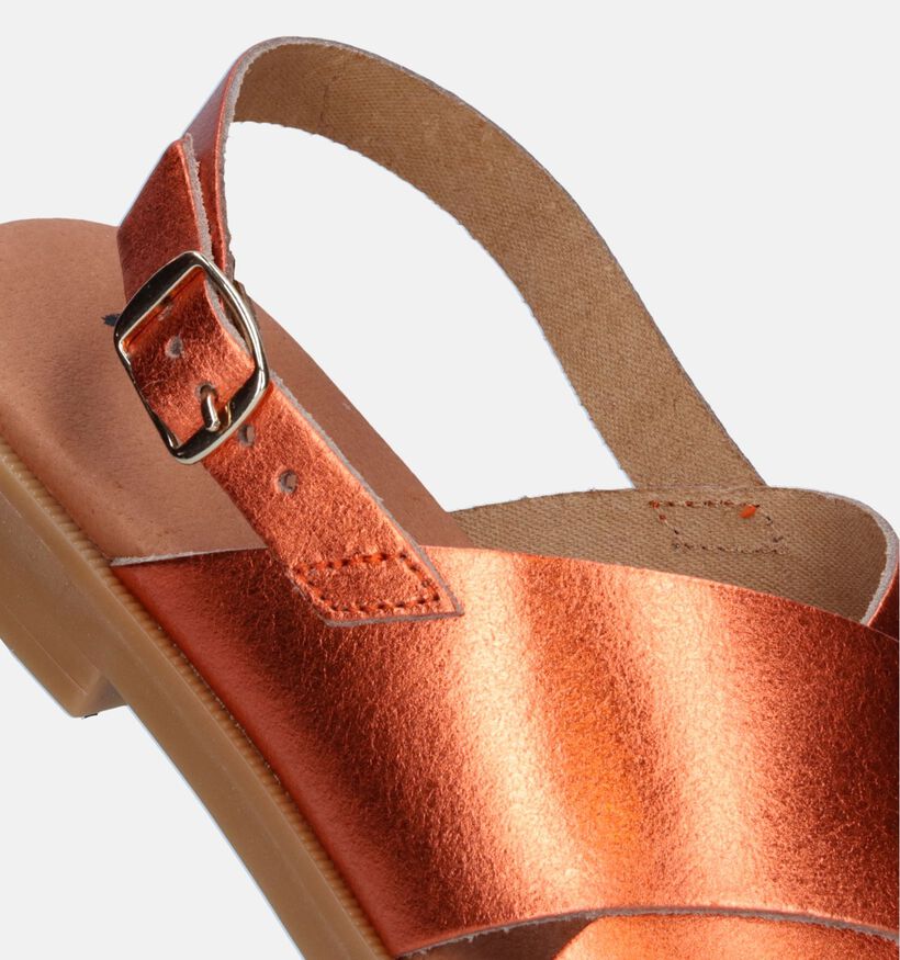 Milo & Mila Sandales en Orange pour filles (340775)