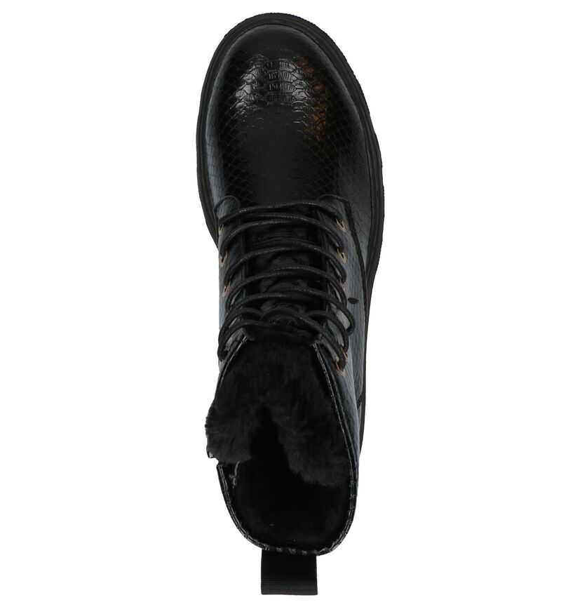 Youh! Zwarte Boots in kunstleer (278735)