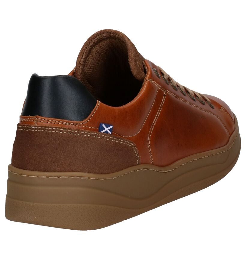 Scapa Cognac Veterschoenen in leer (281341)