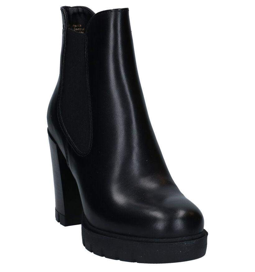 Tamaris Touch It Bottillons en Noir en simili cuir (297010)