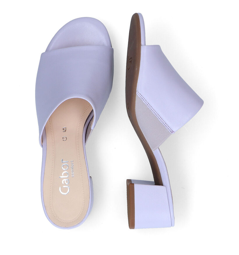Comfort Nu-pieds à talons en Pastel pour femmes (306151)