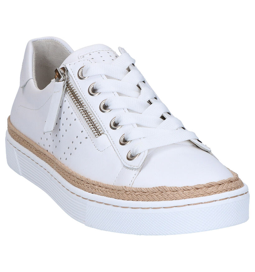 Gabor OptiFit Chaussures à Lacets en Blanc en cuir (271550)