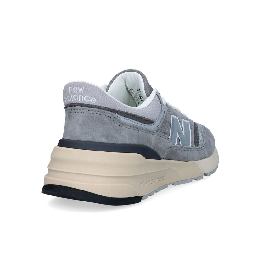 New Balance U 997 Baskets en Gris pour hommes (327276) - pour semelles orthopédiques