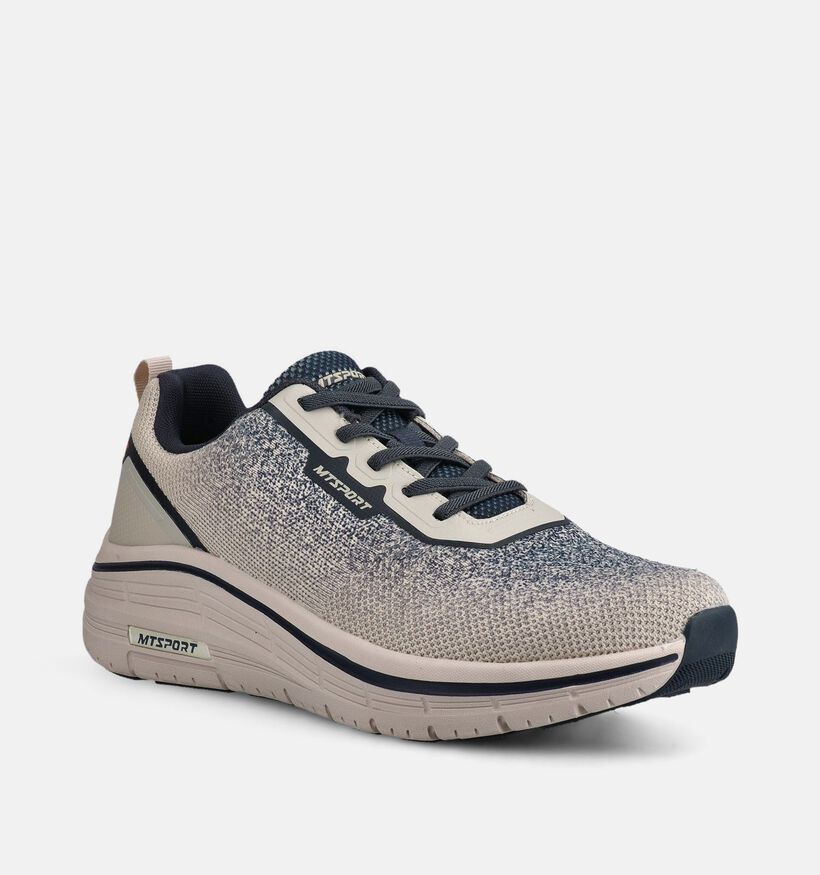 Marco Tozzi Lichtbeige Sneakers voor heren (368788) - geschikt voor steunzolen