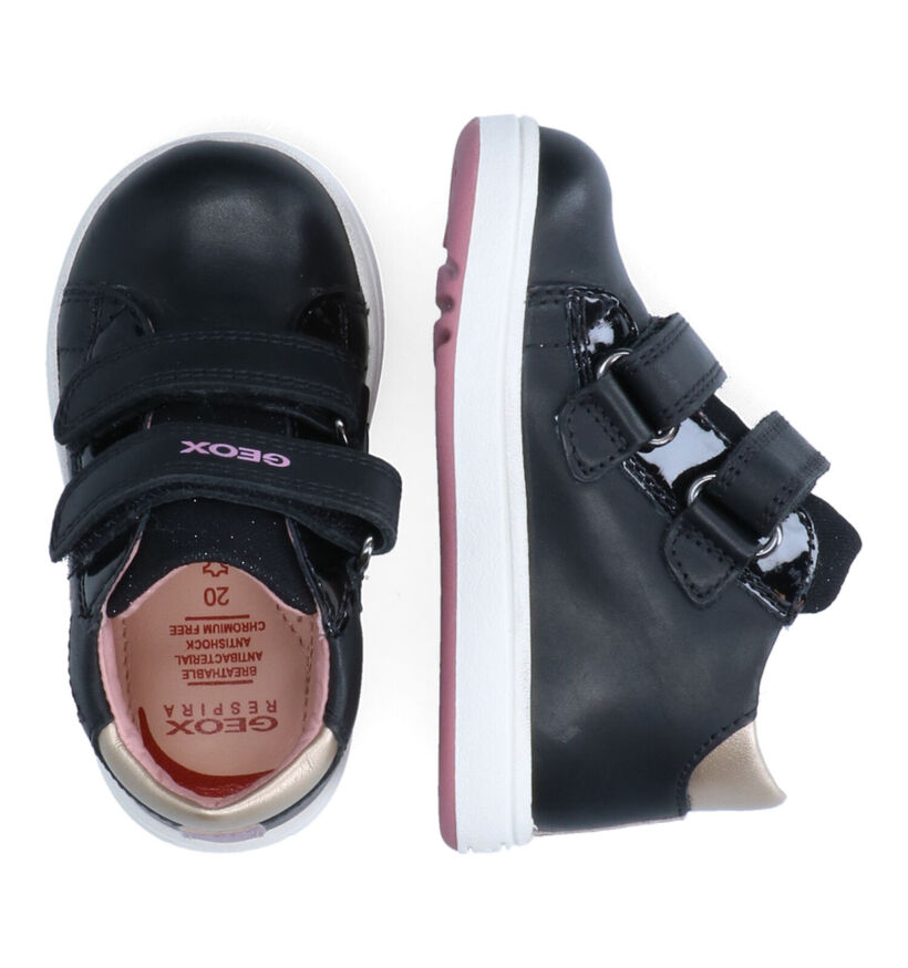 Geox Biglia Chaussures pour bébé en Noir pour filles (312539) - pour semelles orthopédiques