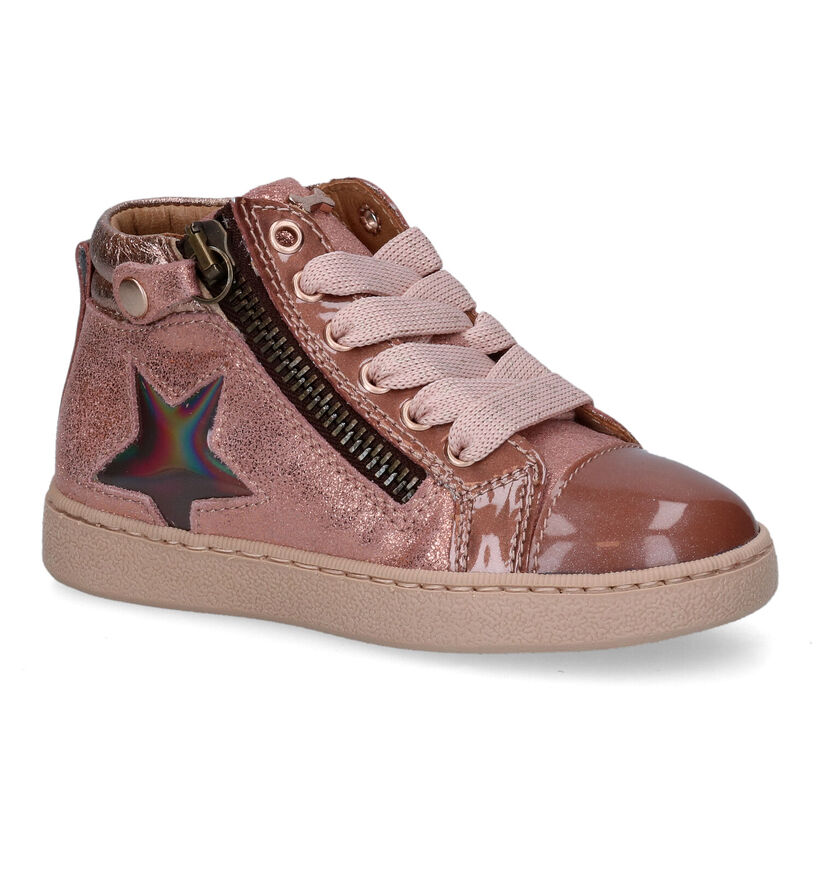 STONES and BONES Edain Chaussures hautes en Rose pour filles (314262) - pour semelles orthopédiques