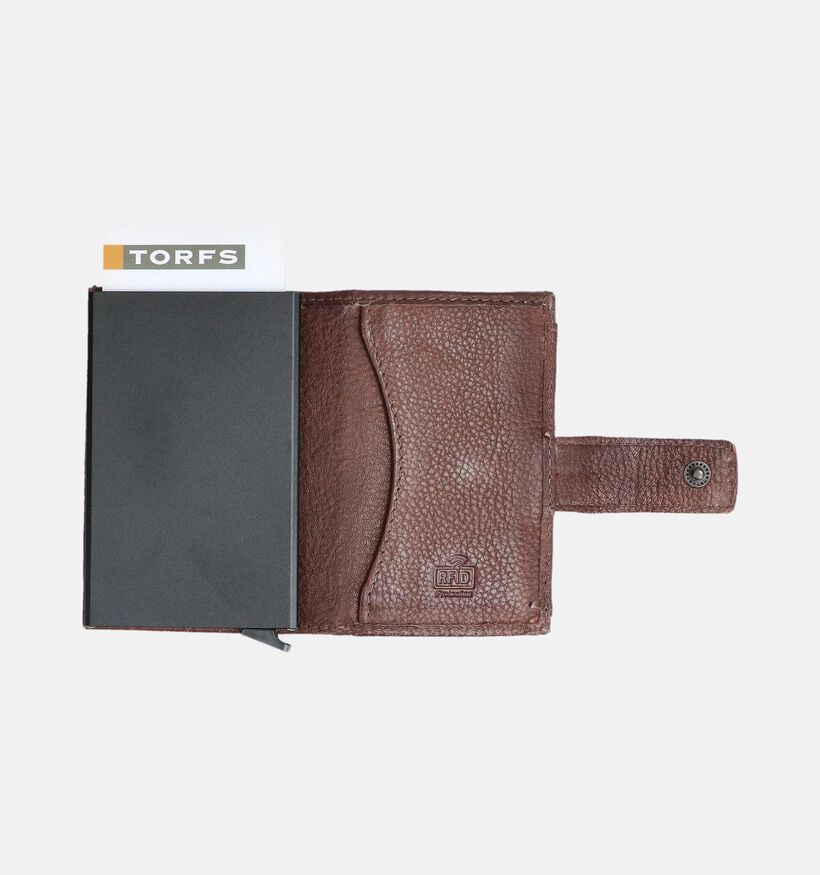 Bear Design Porte-monnaie zipp&eacute; en Brun fonc&eacute; pour femmes, hommes (382142)