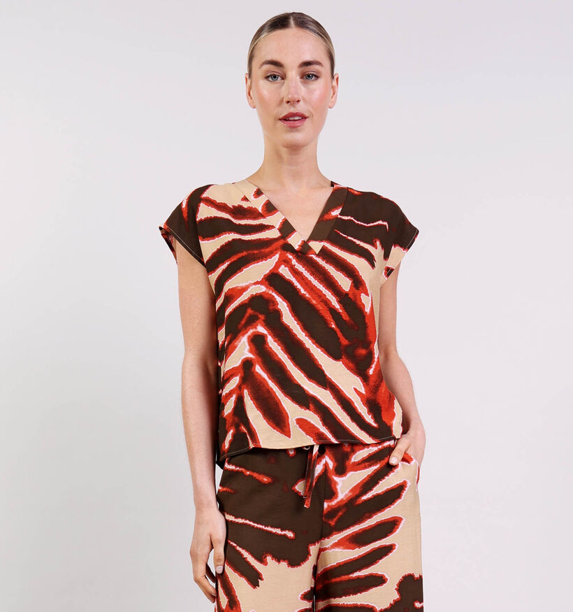 Vila Linia Rode Top voor dames (374279)
