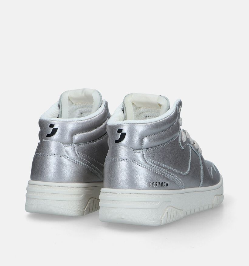 SJ Baskets montantes en Argent pour filles (343651) - pour semelles orthopédiques
