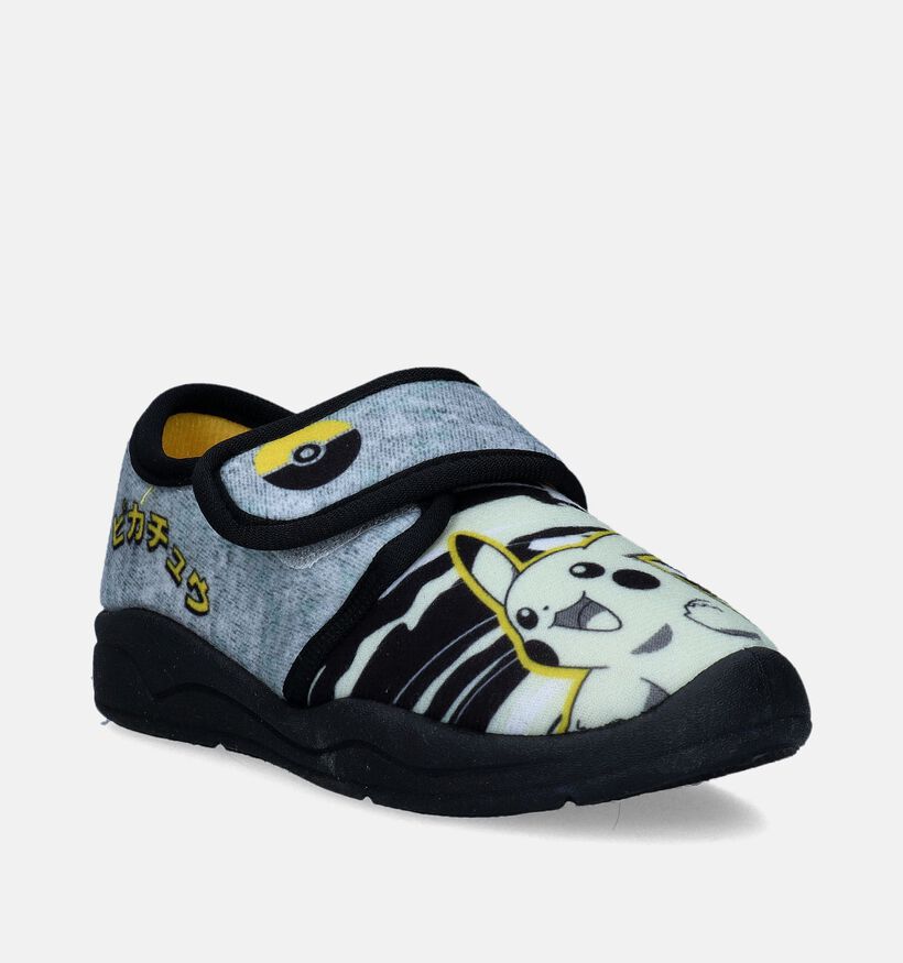 Pokémon Pantoufles fermées en Gris pour garçons (347217)