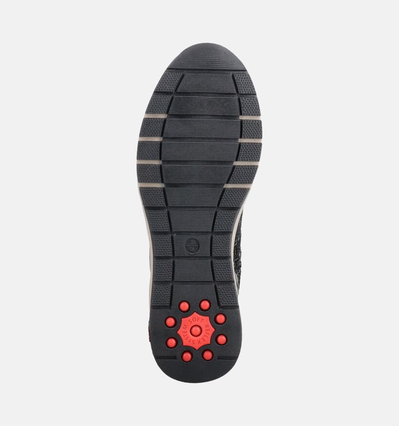 Relife Zwarte Schoenen met Veter en Rits voor dames (377794)