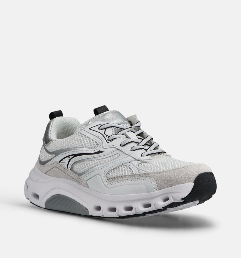 Gabor Rollingsoft Baskets casual en Blanc pour femmes (368412) - pour semelles orthop&eacute;diques