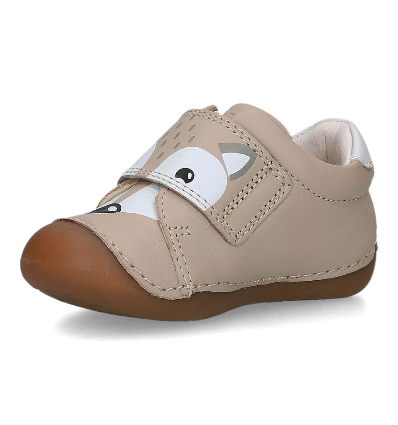 Geox Tutim Beige Babyschoentjes voor jongens, meisjes (320636)